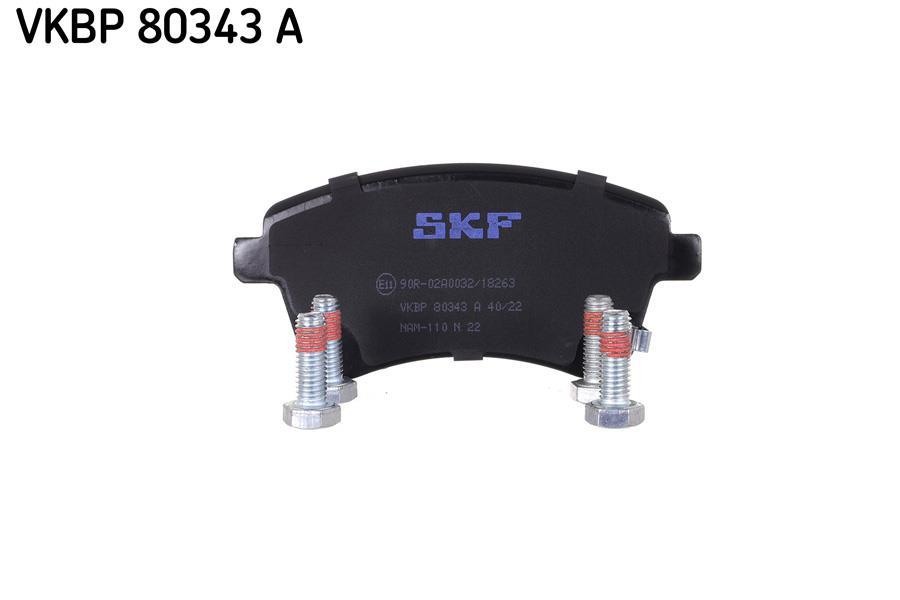 Jeu de 4 plaquettes de frein SKF ref. VKBP 80343 A